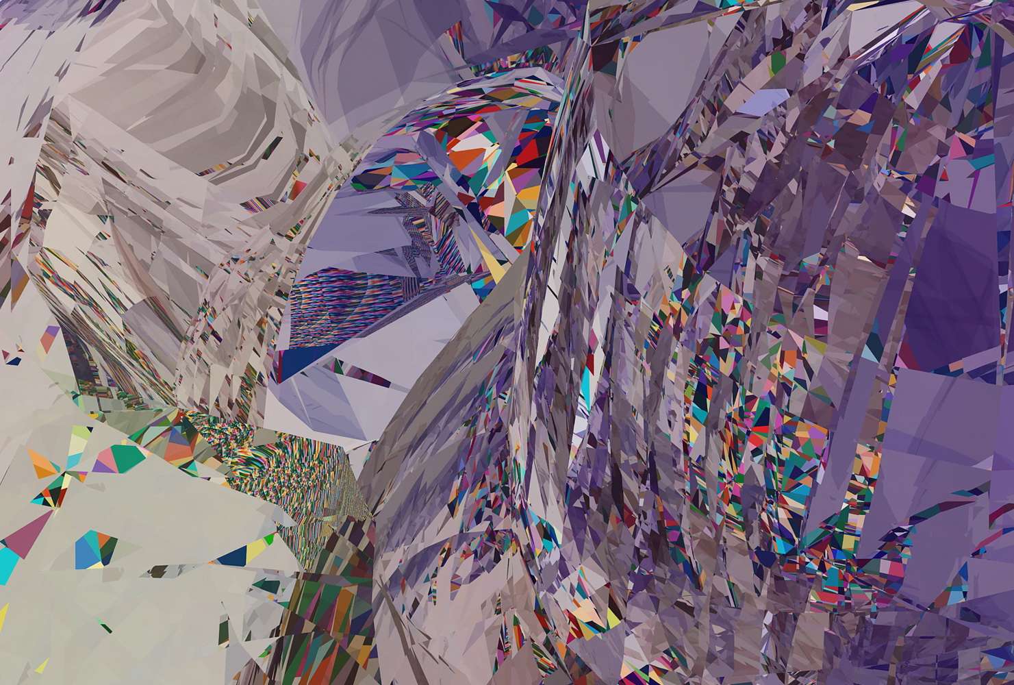 Stepan Ryabchenko_Sparkling_From the Computer viruses cycle_fragment